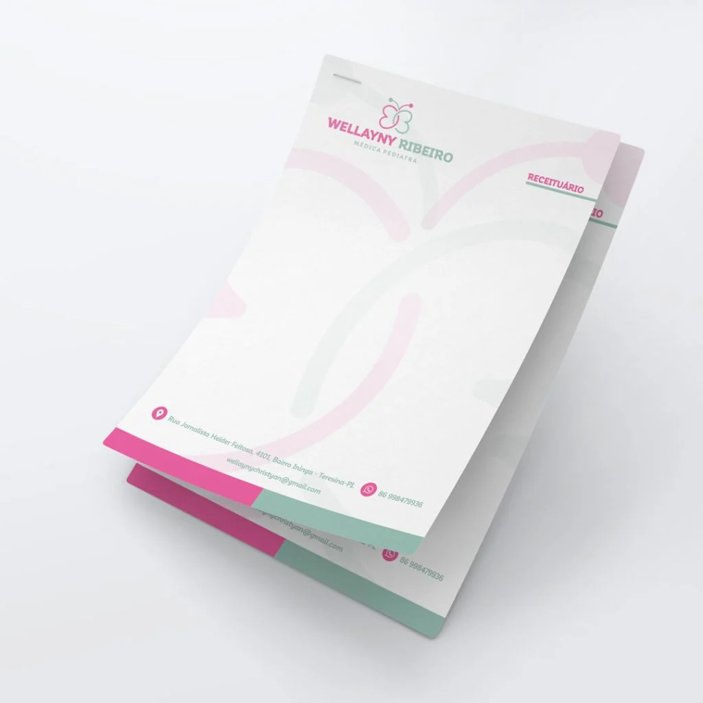 Dra. Wellayny Ribeiro — aplicação visual 3