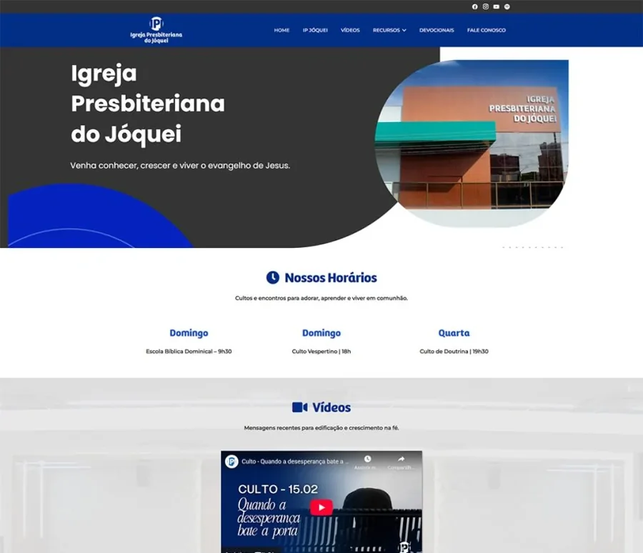 Projeto Igreja Presbiteriana do Jóquei