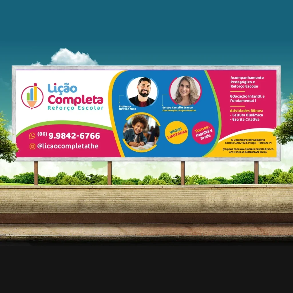 Lição Completa — aplicação visual 5