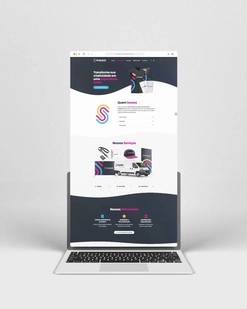 Singularis — aplicação visual 8